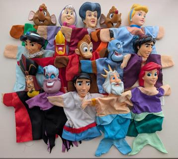 Disney poppenkastpoppen, handpoppen - 15 stuks beschikbaar voor biedingen
