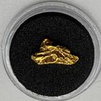Goud Nugget uit Alaska 10*6mm 22 karaat, Ophalen of Verzenden, Goud