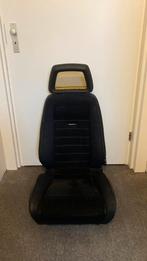 Recaro sportstoel zwarte stof met fishnet kopsteun, Auto-onderdelen, Interieur en Bekleding, Ophalen, Gebruikt