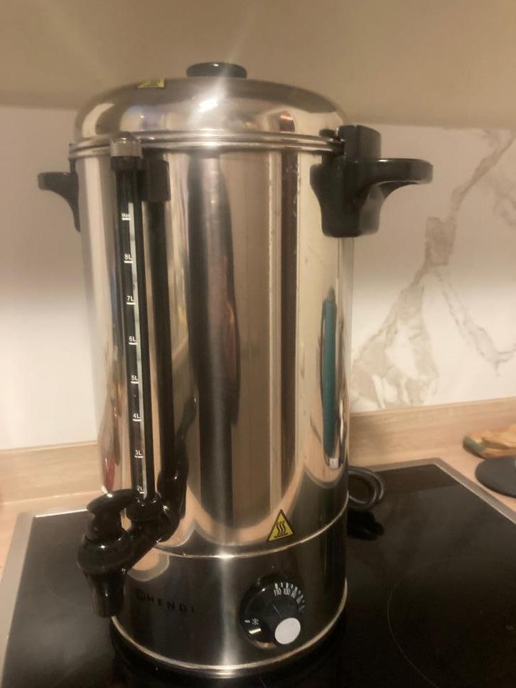 Hendi warmedrankenketel 10 liter, Witgoed en Apparatuur, Koffiezetapparaten, Zo goed als nieuw, Overige modellen, 10 kopjes of meer