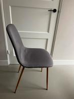 Eetkamerstoel grijs kuipje, Ophalen, Gebruikt, Grijs, Twee
