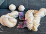 Baby Alpaca Cashmere & silk / zijde wol / gesponnen garen, Hobby en Vrije tijd, Breien en Haken, Ophalen of Verzenden, Zo goed als nieuw