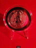 UNIKE MUNT 👌 Yale of Beaufort 1 oz Platina Munt ., Postzegels en Munten, Edelmetalen en Baren, Verzenden, Zilver