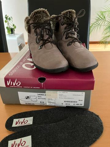 Solidus Nubuck Dames Boots Maat 38 warm gevoerd beschikbaar voor biedingen