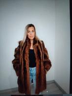 Mooie bontjas, Kleding | Dames, Jassen | Winter, Ophalen of Verzenden, Zo goed als nieuw, Maat 38/40 (M), Bruin