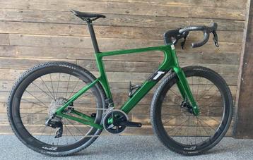 3T RACEMAX ITALIA Groen 56 cm frame Sram Rivel AXS beschikbaar voor biedingen