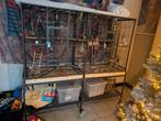 Grote kooi, Ophalen, Zo goed als nieuw, Aluminium, Volière