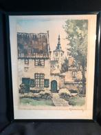 Ets Roger Hebbelinck, Antiek en Kunst, Kunst | Etsen en Gravures, Ophalen of Verzenden