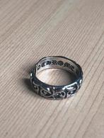 Chrome Hearts Ring, Ophalen of Verzenden, Zo goed als nieuw, Dame of Heer, Zilver