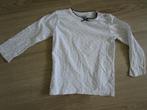 Hema maat 86/92 - witte longsleeve met roze stipjes, Kinderen en Baby's, Babykleding | Maat 86, Meisje, Ophalen of Verzenden, Zo goed als nieuw