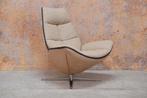 ZGANieuw! fraaie Molinari Miro design draaifauteuil, Metaal, 75 tot 100 cm, Design, 75 tot 100 cm