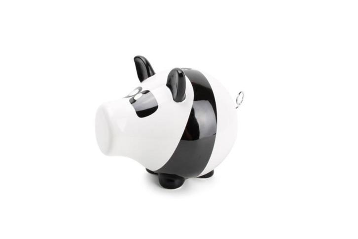 Spaarpot varken Panda Oink salt & pepper nieuw in doos, Verzamelen, Spaarpotten, Nieuw, Dier, Steen, Aardewerk of Keramiek, Ophalen