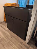 Zwarte archiefkast met plantenbak - ID Workspace, Ophalen