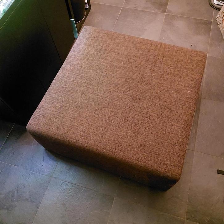 Poef / Hocker 90x90 cm, Huis en Inrichting, Banken | Voetenbanken en Poefen, 75 tot 100 cm, 75 tot 100 cm, Vierkant, Ophalen