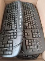 partij Logitech HP toetsenborden PS/2, Computers en Software, Toetsenborden, Ophalen of Verzenden, Qwerty, Gebruikt, Bedraad