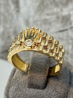 Gouden Rolex Ring 14k Kroon, Sieraden, Tassen en Uiterlijk, Ringen, 20 of groter, Heer, Nieuw, Ophalen of Verzenden