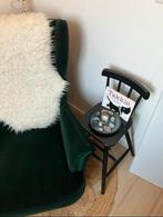 €17,50 Zwarte IKEA AGAM houten stoel, Ophalen, Zwart, Zo goed als nieuw, Eén