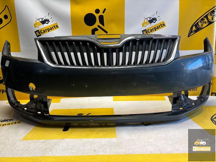 Voorbumper Skoda Rapid 2012-2017 origineel 5JA807221 KLS, Auto-onderdelen, Carrosserie en Plaatwerk, Bumper, Skoda, Voor, Gebruikt