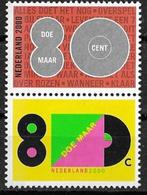 NVPH NR 1905-1906 DOE MAAR( UIT PB61) POSTFRIS UIT 2000, Postzegels en Munten, Postzegels | Nederland, Ophalen of Verzenden, Na 1940