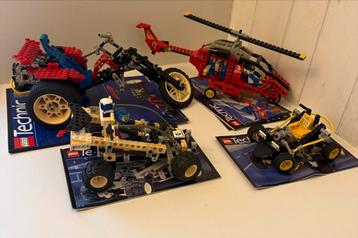Lego Technic Sets 8207, 8230, 8232, 8857 beschikbaar voor biedingen