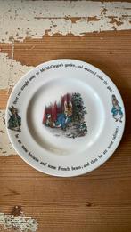Wedgwood PETER RABBIT ontbijtbord, Ophalen of Verzenden, Zo goed als nieuw, Bord(en), Wedgwood