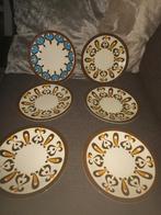 6 x Boch vintage "ontbijt/lunch/diner" borden, Antiek en Kunst, Ophalen of Verzenden