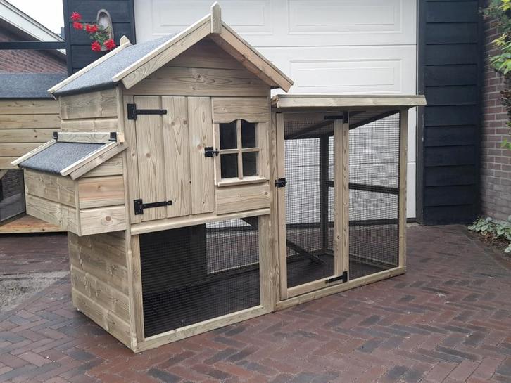 Kippenhok mooie goede kwaliteit ZIE ADV voor maten/prijzen, Dieren en Toebehoren, Pluimvee | Toebehoren, Ophalen of Verzenden