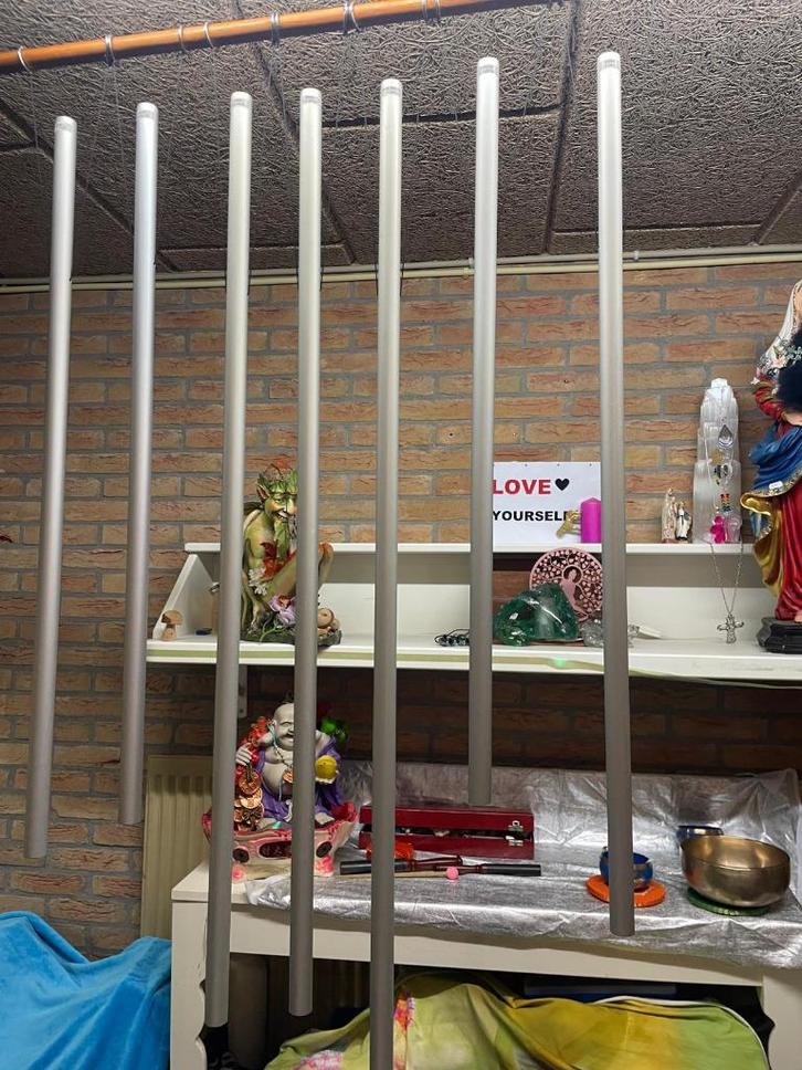 Klank staven, Buisklokken, Tube chime, Muziek en Instrumenten, Percussie, Nieuw, Melodische percussie, Ophalen