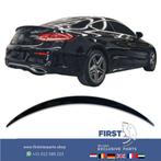 W205 C205 Mercedes C KLASSE C43 C63 AMG Coupé SPOILER ZWART, Gebruikt, Achterklep, Mercedes-Benz, Ophalen of Verzenden