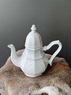 Brocante thee/ koffiepot wit, Antiek en Kunst, Curiosa en Brocante, Ophalen of Verzenden