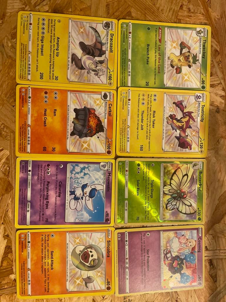 Pokemon Kaarten - Shiny Vault Set, Ophalen of Verzenden, Zo goed als nieuw, Losse kaart, Foil