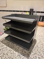 Vintage Sorteerbak Metaal Grijs - 4 Vaks, Ophalen of Verzenden, Gebruikt