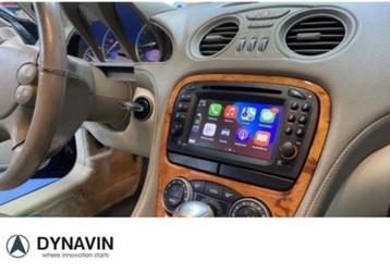 navigatie mercedes SL R230 autoradio carplay android 13 usb beschikbaar voor biedingen