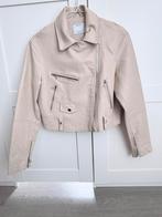 Bershka Bikerjack Beige Maat M, Maat 38/40 (M), Beige, Ophalen of Verzenden, Zo goed als nieuw