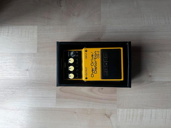Boss os-2 distortion en overdrive, Muziek en Instrumenten, Effecten, Gebruikt, Distortion, Overdrive of Fuzz, Ophalen of Verzenden