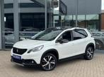 Peugeot 2008 1.2 PureTech GT-line Airco Cruise Camera Navi P, Gebruikt, Zwart, 1199 cc, Leder en Stof