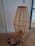 Bamboe vloerlamp, Huis en Inrichting, Lampen | Vloerlampen, Hout, Zo goed als nieuw, Minder dan 100 cm, Ophalen