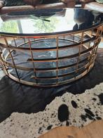 Bronzen salontafel NIEUW, Huis en Inrichting, Tafels | Salontafels, Ophalen, 100 tot 150 cm, Rond, Nieuw