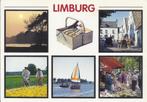 'V24 Gelopen ansichtkaart limburg, Verzamelen, Ansichtkaarten | Nederland, Gelopen, Ophalen of Verzenden, Limburg