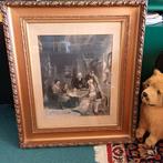 Litho met mooie lijst, Ophalen