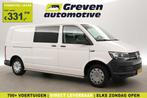 Volkswagen Transporter 2.0 TDI 140PK L2H1 | 62dKM | DC | 6 Z, Auto's, Bestelauto's, Voorwielaandrijving, Gebruikt, Euro 6, 4 cilinders