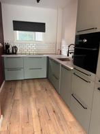 Olijfgroene IKEA keuken, Huis en Inrichting, Ophalen, Zo goed als nieuw, Kunststof