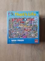 That's life puzzel 1000 stukjes, Ophalen of Verzenden, 500 t/m 1500 stukjes, Legpuzzel, Zo goed als nieuw