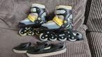 Sceelers/schaatsen 2in1 maat 30/33, Sport en Fitness, Skeelers, Ophalen, Verstelbaar, Zo goed als nieuw