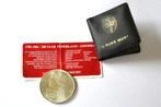 Zilveren Herdenkingsmunt 50 Gulden, Koningin Beatrix, Zilver, Ophalen of Verzenden, Losse munt