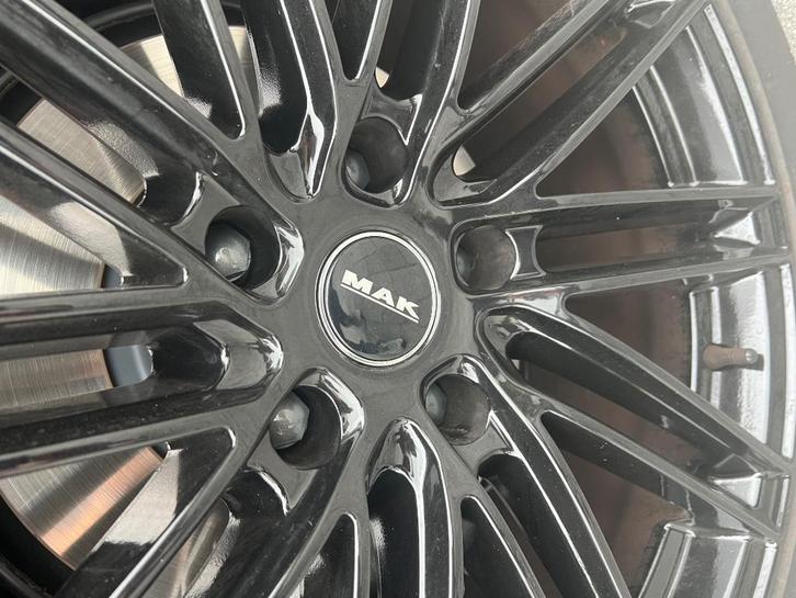 MAK Leipzig zwarte velgen 20 inch voor Audi Q6 of Q7, Auto-onderdelen, Banden en Velgen, Velg(en), Zomerbanden, 20 inch, 255 mm