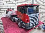 Bruder Scania R serie met dieplader en Manitou, Kinderen en Baby's, Speelgoed | Speelgoedvoertuigen, Nieuw, Ophalen of Verzenden