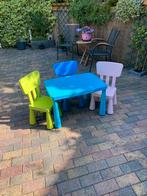 Ikea kindertafel en 3 stoeltjes., Ophalen, Zo goed als nieuw
