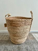 Mooie rieten mand, Huis en Inrichting, Woonaccessoires | Schalen en Manden, Mand, Rond, Nieuw, Ophalen of Verzenden