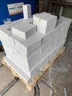 Ca 500 kalkzandstenen ( nieuw op pallet), Doe-het-zelf en Verbouw, Metselstenen, Ophalen, Nieuw, Bakstenen